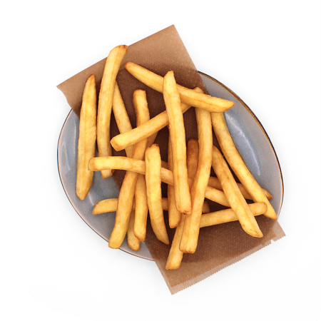 Frites 11/11 mm  - chair blanche