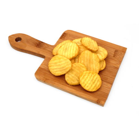 Crinkle aardappelschijfjes 5/7 mm