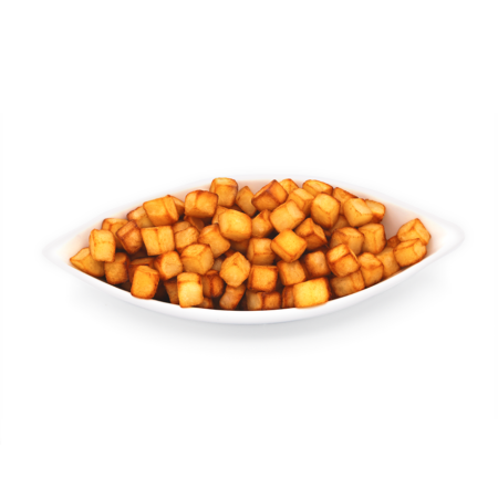 Aardappelblokjes oven 10/10/10 mm