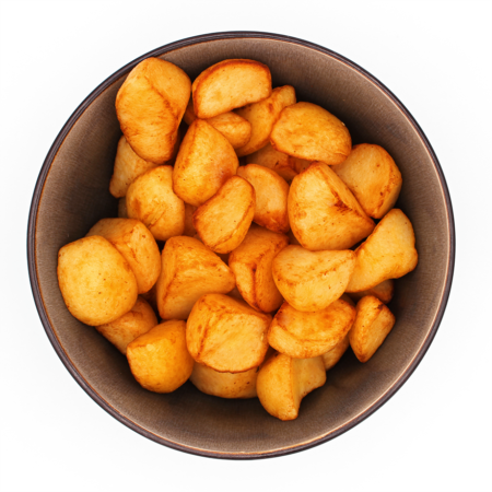 بطاطس محمرّة بالفرن   مقطّع إل 2/4/6