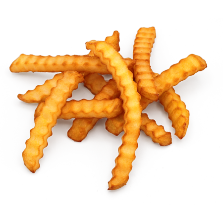 أصابع بطاطس ذات تقطيع ملفوف  9/12 mm