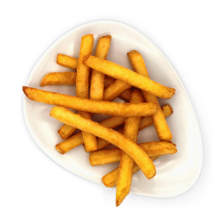 Coated رقائق البطاطس المقلية على الطريقة التقليدية  10/10 mm